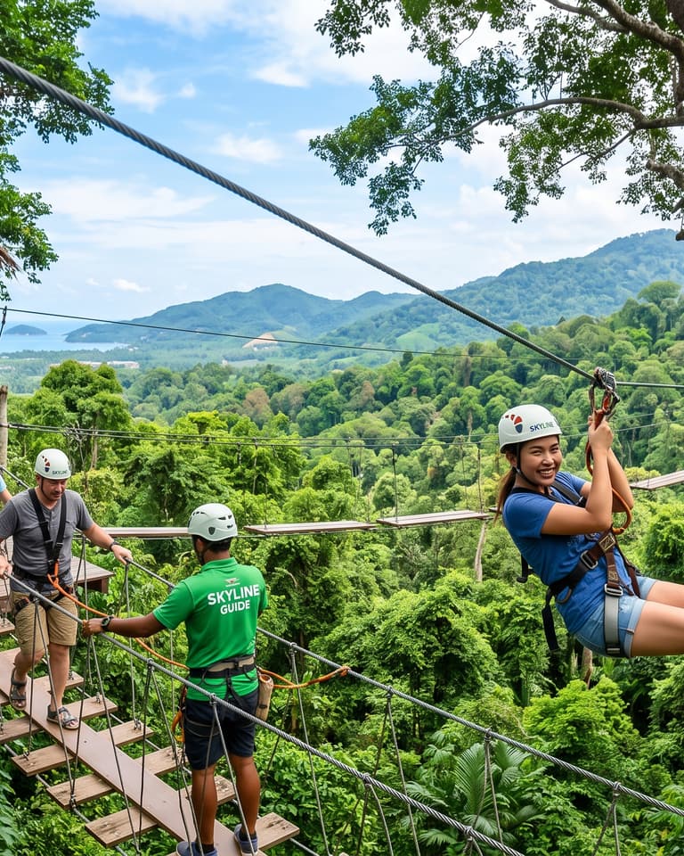Skyline adventure Package B1 - adventure Thailand - Image 1